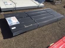 (200) Unused 3ft x 8ft Metal Roof Panels.