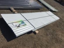 (70) Unused 3ft x 12ft Metal Roof Panels.