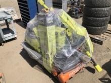 Pallet of Misc Items, Including Hedge Trimmer,