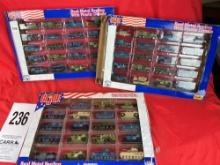 (3) Gi Joe Military Sets