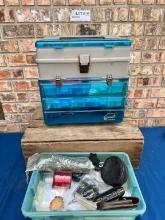 Plano Utility Fishing Tackle Box With Supplies