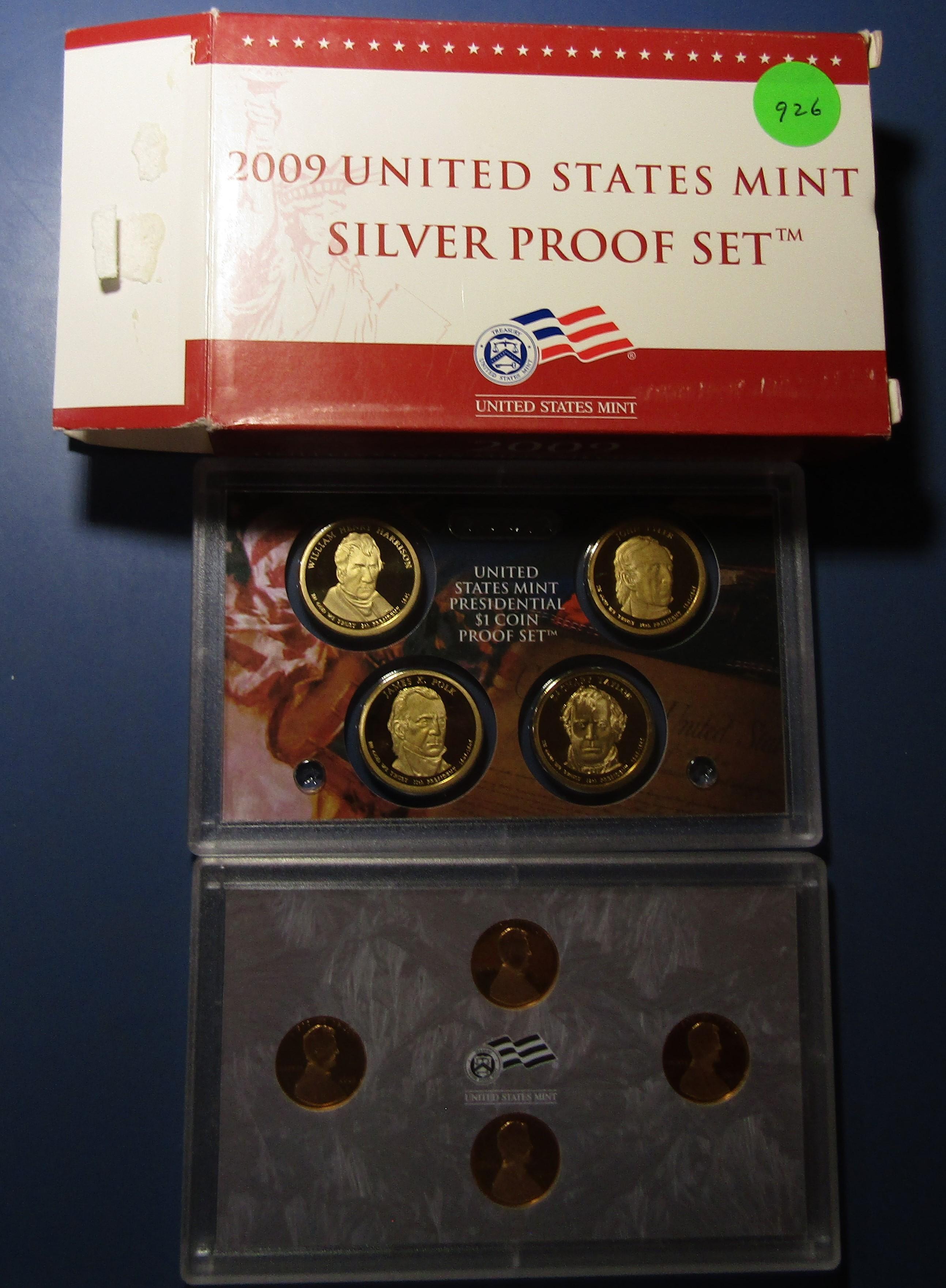 2009-S SILVER PROOF SET