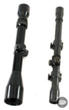 Pair of Riflescopes - Weaver and Tasco brands