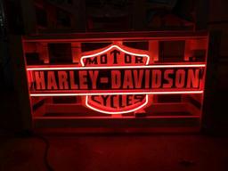 Harley Davidson Custom Neon Sign