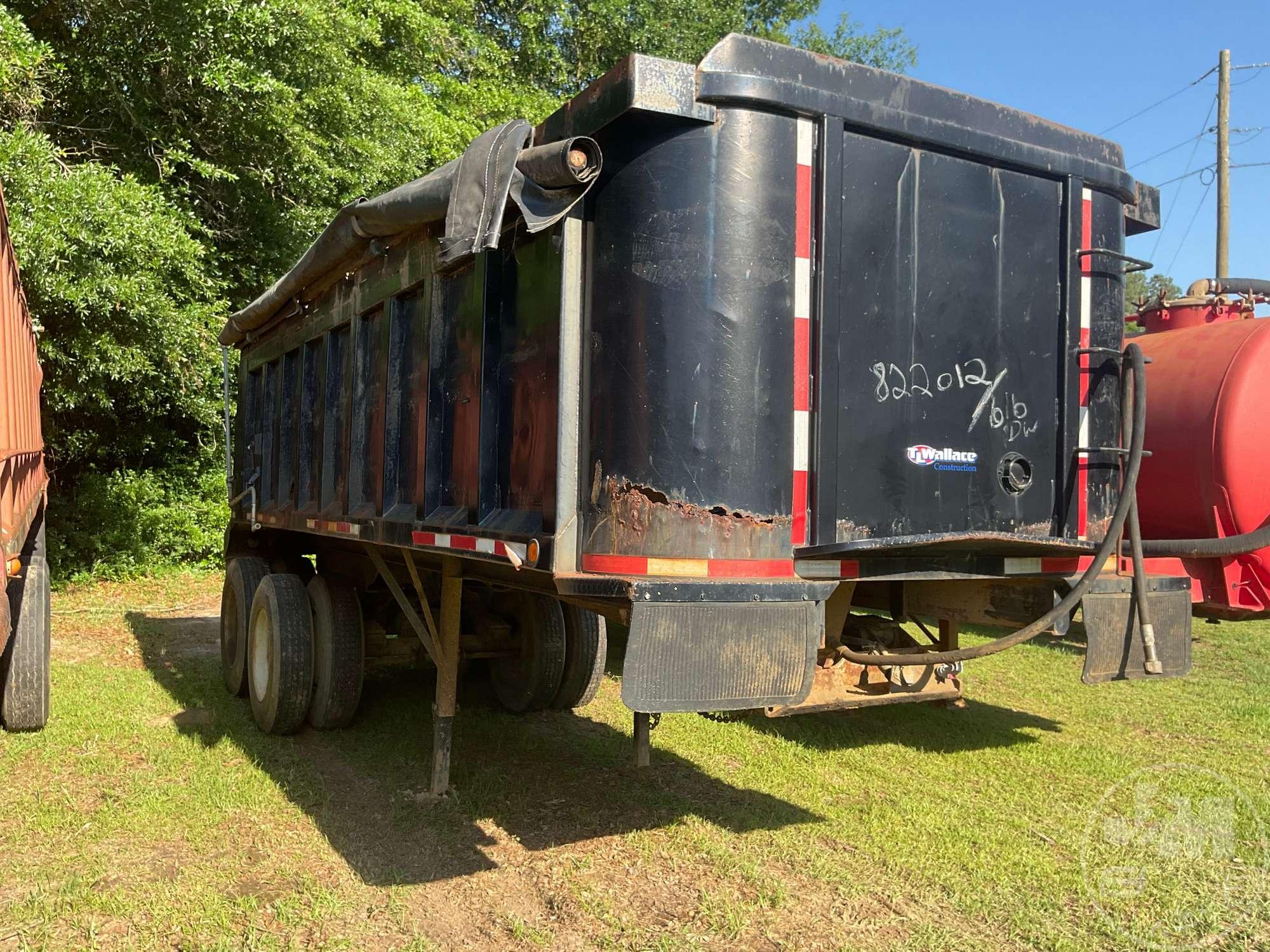 2006 PALMER BODIES TA-22 22' STEEL  DUMP TRAILER VIN: 1P922SS216A003530