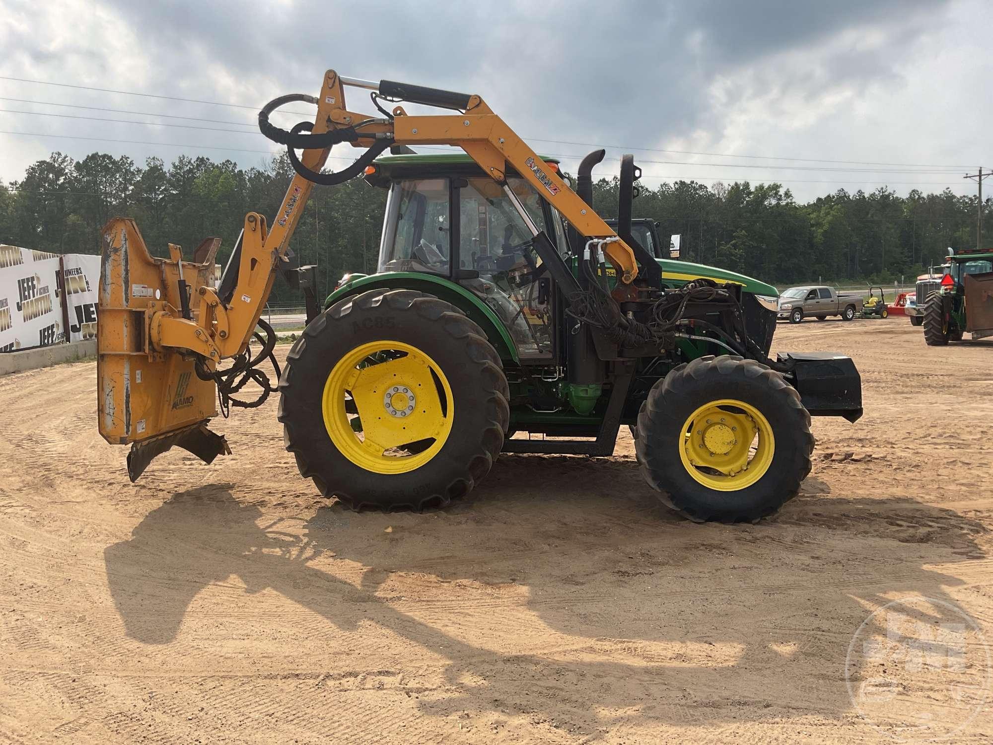 2021 JOHN DEERE 6105E 4X4 TRACTOR SN: 13036