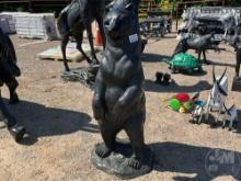 BEAR YARD STATUE, APPROX 5’...... TOTAL HEIGHT