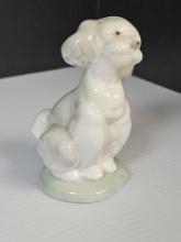 Lladro Society Porcelain Figurine Poodle Puppy a Friend for Life 3" Dog