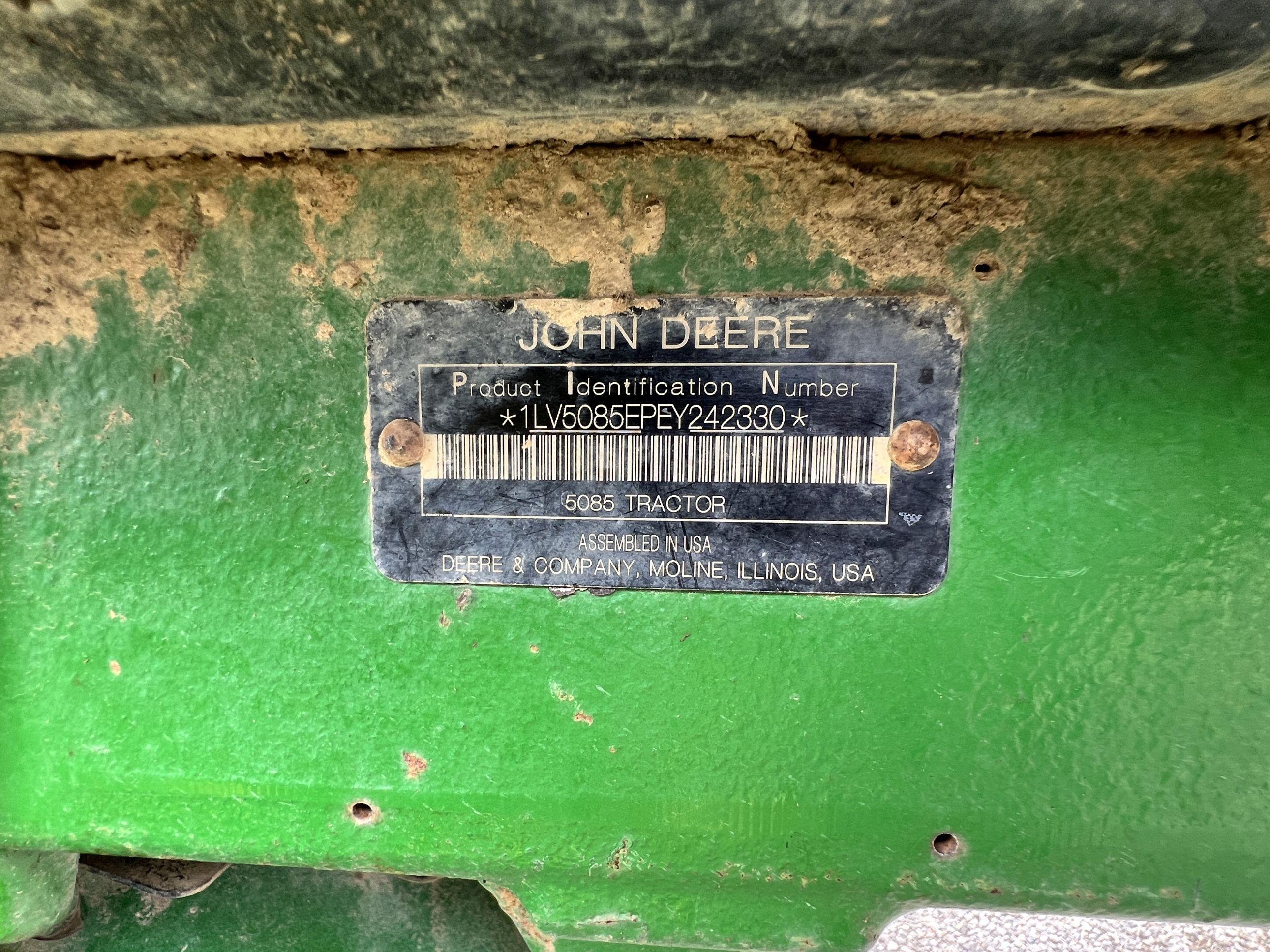 John Deere 5085E Cab Air MFWD Tractor Franklin TX