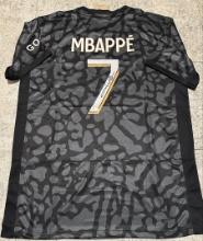 Kylian Mbappé Paris Saint-Germain Autographed Nike 22-23 Third Jersey GA coa