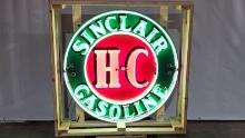 Original Sinclair H-C Porcelain Animated Neon Sign
