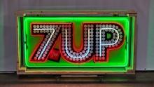 Original 7up Tin Neon Sign