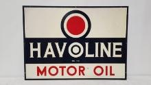 Original Havoline Motor Oil Tin Sign