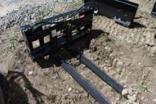 AGT Quick Attach 48" Hydraulic Shift Pallet Forks