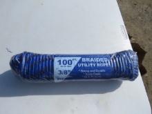 NEW 1100FT BRAIDED ROPE BLUE
