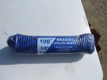 NEW 1100FT BRAIDED ROPE BLUE