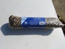 NEW 1100FT BRAIDED ROPE  BEIGE