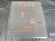 Case Price List Binder For 400-730 Vintage Tractors & Shortline Literature