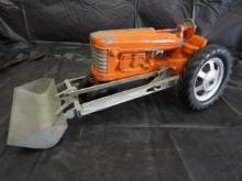 1/16 Hubley Tractor w/ Loader, Made In Lancaster PA