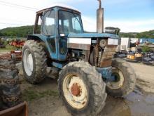 Ford 7710 MFWD Tractor, Nice 16.9-38 Tires, Dual Remotes, 4760 Hours, Elect