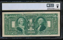 1896 $1 Educational Silver Certificate PCGS 25