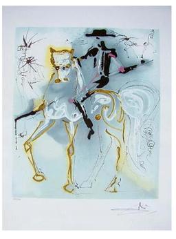 Le Picador Lithograph Salvador Dali