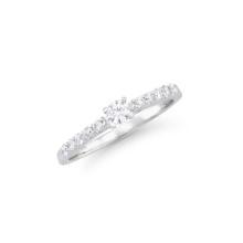 14KT White Gold 0.44ctw Diamond Ring