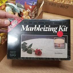 WALL DECORATIONS and MARBELIZING kIT