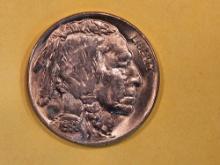 GEM Brilliant uncirculated 1938-D Buffalo Nickel