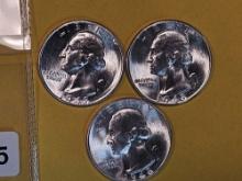 1948 P-D-S Washington Quarters