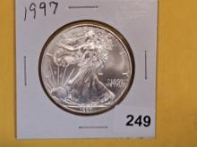 GEM Brilliant Uncirculated 1997 American Silver Eagle