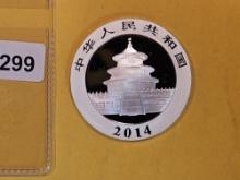 GEM 2014 China silver 10 yuan