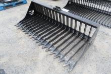 2024 76" BUCKET SKID STEER ATTACHMENT