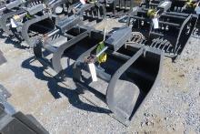 2024 MID-STATE 68'' E-SERIES GRAPPLE BUCKET SKID STEER ATTACHMENT
