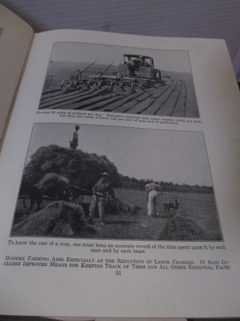 1919 Farm Knowledge Hard Cover Book 4 Vol. Set