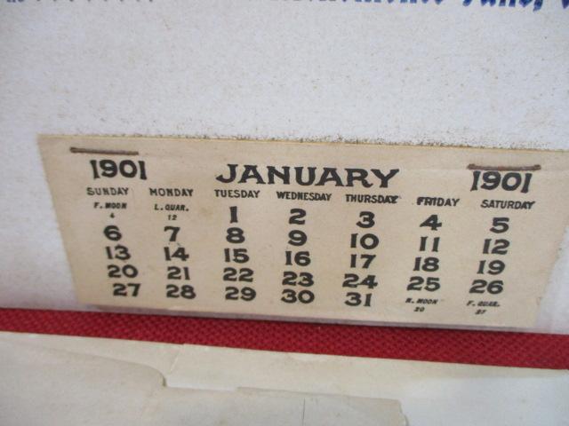 NOS Menomonee Hotel 1901 Advertising Calendar
