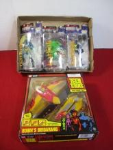 Batman and Teen Titans Sealed Bubble Pack Toys-Lot of 4