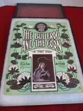 "The Bullfrog and the Coon" Black Americana Sheet Music