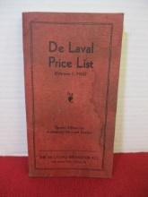 1935 De Lavel Catalog