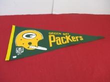 1967 Green Bay Packers Vintage Felt Pennant