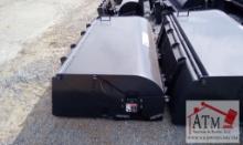 NEW JCT 72" Boxbroom Sweeper - Skidsteer Attach