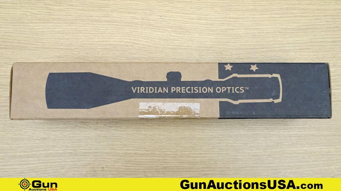 VIRIDIAN EOM Scope. NEW in Box. 3-9x40 Rifle Scope, Duplex Reticle with Rings, and 1" Tube. . (70715