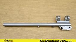 Thompson Center Arms 17 Mach 2 TARGET Barrel, Zipper Case.. Very Good. 14" Barrel. Shiny Bore /Singl