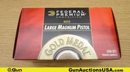 Federal Primers. 4000 Large Magnum Pistol MATCH Primers. . (69977)