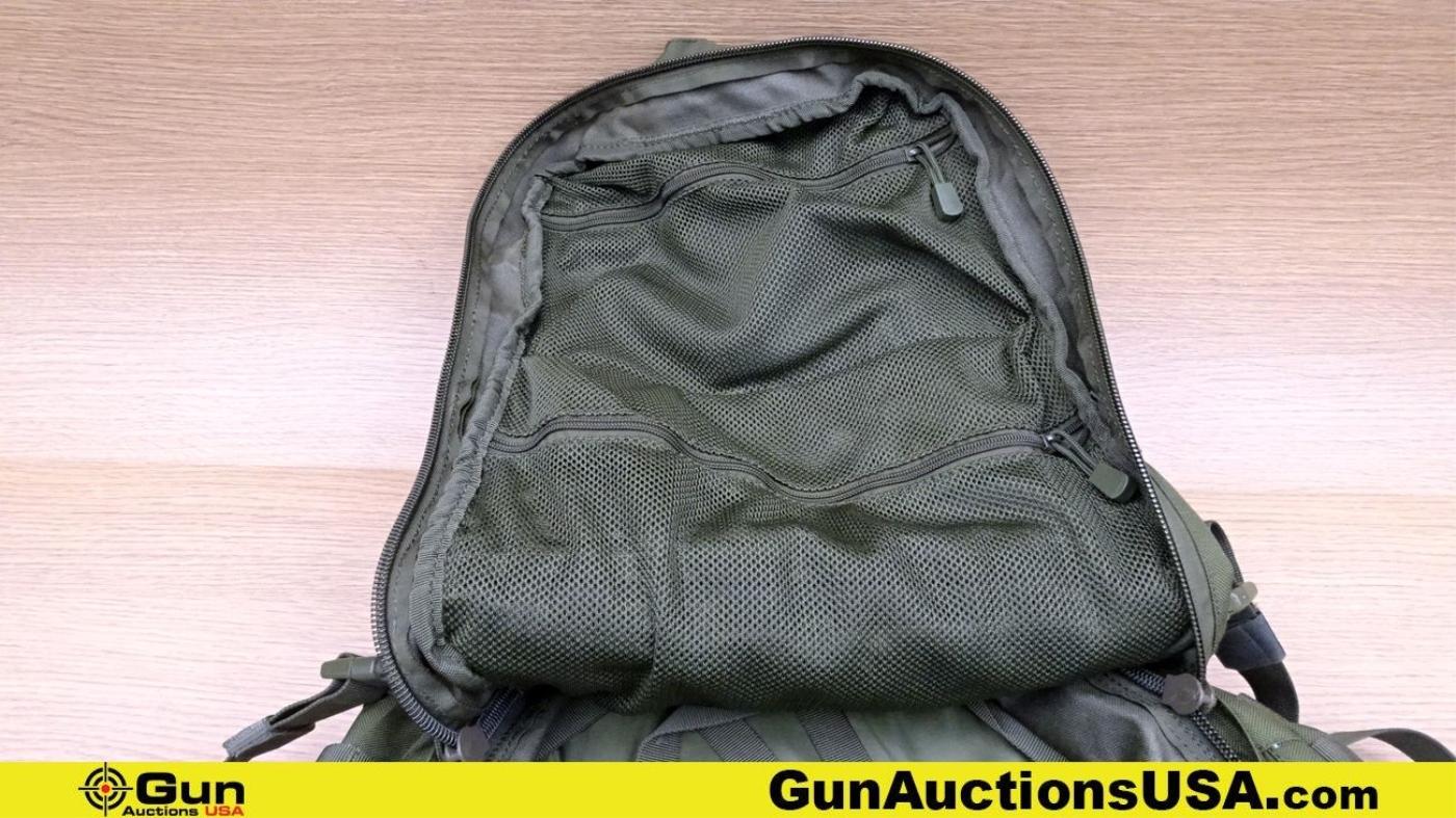 Condor 3 Day Assault Pack Backpack. Excellent. OD Green Tactical Backpack, Kidney Belt & Back pad, w
