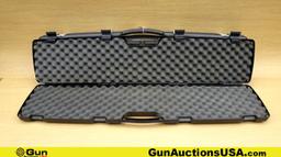 Dosko Sport, SIG Rifle Case. Excellent. Lot of 2; Black Polymer Padded Lockable Rifle Cases. Overall