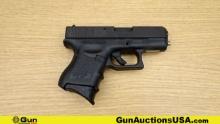 Glock 27 .40 S&W Pistol. Needs Repair. 3.25" Barrel. Semi Auto Features a White Dot Front Sight, Whi
