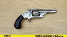 S&W TOP-BEAK SINGLE ACTION .32 S&W Short Revolver. Good Condition. 3" Barrel. Shiny Bore, Tight Acti