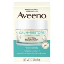 Aveeno Calm + Restore Oat Gel Face Moisturizer, Sensitive Skin, 1.7 Oz, Retail $20.50