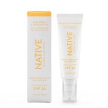 Native Coconut & Pineapple Mineral Sunscreen Face Lotion, SPF 30, 1.7 Oz, Retail $16.99